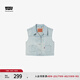 Levi's【商場(chǎng)同款好價(jià)秒殺】李維斯女士美式牛仔馬甲背心003XP 薄霧藍(lán) S