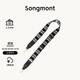 Songmont山下有松虎牙牦牛絨編織肩帶包包配件 虎牙肩帶 黑白撞色 現貨(適配中號見(jiàn)物)
