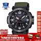 卡西歐（CASIO）【送禮物】男表戶外運(yùn)動(dòng)protrek太陽能時(shí)尚登山表男士電子手表 PRW-6600YB-3軍綠-太陽能