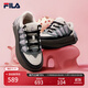 FILA 斐樂(lè )官方女鞋CARROT摩登板鞋2025春季新款蘿卜鞋時(shí)尚休閑鞋 香草冰白/駿馬黑-VB 39