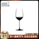 醴鐸奧地利進(jìn)口riedel黑領(lǐng)結紅領(lǐng)結高腳彩桿波爾多杯勃艮第杯紅酒杯 紅桿波爾多杯【單只】 860ml