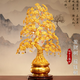 赟婭金色搖錢(qián)樹(shù)發(fā)財樹(shù)招財擺件電視酒柜輕奢高檔裝飾喬遷新居開(kāi)業(yè)禮物 超大搖錢(qián)發(fā)財樹(shù)【加粗加密約100cm】升級福牌掛件