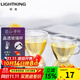 明尊（LIGHTKING）簡(jiǎn)約手工吹制帶把耐熱高硼硅玻璃小茶杯牛奶杯咖啡杯喝水杯套裝 CP-01（150ml）兩只裝