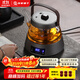 友家鋪子（Biooner）全自動(dòng)上水電熱水壺燒水壺玻璃燒水器電茶爐茶臺專(zhuān)用一體茶桌茶幾泡茶具 鈦灰色單爐