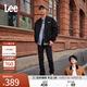 Lee【張凌赫代言】中腰錐形日常顯瘦經(jīng)典五袋款男牛仔褲休閑潮流 黑色(731舒適錐形版型） 34 (160-170斤可選)