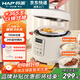 韓派鴛鴦電壓力鍋1-2人家用迷你雙膽電飯煲小型全自動(dòng)多功能高壓鍋2L容量陶瓷釉不粘膽一鍋雙內(nèi)膽 升級(jí)款【陶瓷釉鴛鴦膽+陶瓷釉不沾膽】 2L