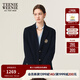 Teenie Weenie【金扣布雷澤】小熊女通勤西裝2025年秋學(xué)院風(fēng)短外套 藏青色 S