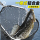 漁之源（Yuzhiyuan）撈網(wǎng)大物抄網(wǎng)頭抄網(wǎng)網(wǎng)兜防掛魚網(wǎng)輕硬競技網(wǎng)頭撈魚釣魚漁具小魚網(wǎng) 一體大物抄網(wǎng)頭黑色55cm