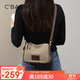 千百度（C.BANNER）包包女包斜挎包印花單肩通勤枕頭包輕奢生日禮物高級感送女友老婆
