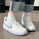 耐克（NIKE）女鞋 2025新款秋季Court運動(dòng)鞋低幫透氣板鞋時(shí)尚休閑鞋子大童學(xué)生 清新淺藍-103 38