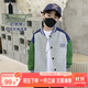 左西男童棒球服外套秋裝2025新款兒童春秋款夾克韓版上衣潮 灰色 130