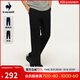 樂(lè )卡克（Le coq sportif）法國公雞男款三色系列經(jīng)典針織運動(dòng)長(cháng)褲 黑色/B01 M