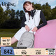 Kipling25秋冬新款輕便學(xué)生書(shū)包大容量雙肩包首爾包|SEOUL M-巖石灰