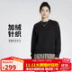 耐克（NIKE）女運動(dòng)服冬季加絨套頭衛衣醒目外觀(guān)DQ5752-010 黑色 XL 