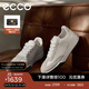 愛(ài)步（ECCO）休閑板鞋男 25年秋季新款簡(jiǎn)約拼色休閑鞋運動(dòng)男鞋 街頭球鞋539834 灰白色/白色53983450153 41