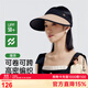 VVC成毅同款防曬帽子女遮陽(yáng)帽女夏太陽(yáng)帽遮陽(yáng)全臉帽空頂帽 撞茶