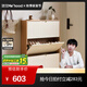 全友【迷瞪直播間】600810簡(jiǎn)白 簡(jiǎn)約奶油風(fēng)鞋柜收納柜玄關(guān)柜鞋架門(mén)口 原木奶油風(fēng)|0.9m三門(mén)鞋柜
