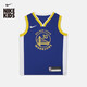 耐克（NIKE）金州勇士隊幼童美式球衣男童NIKE ICON EDITION NBA FZ0891