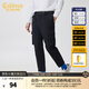 卡賓男裝潮流工裝休閑褲春季款寬松小腳褲舒適長(cháng)褲街頭Y 煤黑色01 M /170/48