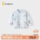 童泰（TONGTAI）寶寶上衣秋冬季純棉夾棉兒童衣服男童女童棉衣時(shí)尚童裝藍(lán)色80cm