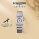 浪琴（LONGINES）瑞士手表 迷你黛綽維納系列 石英鋼帶女表L52004716