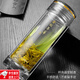 思寶（SIBAO）玻璃杯官方金鉆年華雙層玻璃水杯男士泡茶杯子女便攜茶杯 金鉆年華360ml 【送杯刷】 精美禮盒