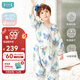 ibaby/英倫寶貝【四層主推】恒溫嬰兒睡袋兒童睡袋春夏季紗布分腿睡袋 叢林王者四層紗布(24_28℃） 【100碼】推薦身高90-100cm