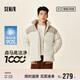 森馬（Semir）輕松羽絨|羽絨服男防潑水防風(fēng)外套情侶面包服冬保暖101724113201