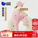 迷你巴拉【pp褲】男女童褲子加絨保暖冬新款高腰長(cháng)褲 粉紅60049 90