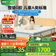 喜臨門(mén)0膠床墊 透氣3D芯材四葉草獨立彈簧席夢(mèng)思 諾藍kids 1.8x2米偏硬
