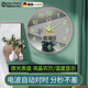 DEATKN德國夜光裝飾掛鐘自動(dòng)對時(shí)電波掛鐘客廳高端輕奢簡(jiǎn)約石英鐘掛墻 金鹿呈祥日歷黑框-夜光靜音鐘 12英寸 （直徑30.5厘米）