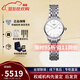 浪琴（LONGINES）手表律雅系列鋼帶女士時(shí)尚休閑商務(wù)自動(dòng)機械手表節日送禮 L4.259.4.12.6 25mm 石英