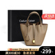 CADUNI KAISER包包女包牛皮菜籃子水桶包時(shí)尚手提單肩生日禮物高級感送女友老婆 【大象灰】女生實(shí)用走心 品牌小眾百搭休閑通勤