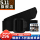 5.11（TACTICAL SERIES ）美國戶(hù)外男士腰帶511耐磨作訓防潑水皮帶工裝編織戰術(shù)腰帶59551 019 黑色 M