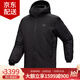 始祖鳥(niǎo)（ARC'TERYX）Atom SV/Heavyweight 戶(hù)外男士阿童木連帽加厚抗風(fēng)保暖棉服外套 Black/黑色（經(jīng)典款） S （60kg-70kg）尺碼偏大