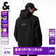 杰克·瓊斯（JACK&JONES）男裝潮流秋季外套男士連帽防風(fēng)上衣戶(hù)外休閑夾克短款百搭外套男 E41黑色 L (180)