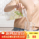 樂扣樂扣（LOCK&LOCK）透明蓋涼水壺 玻璃冷水壺泡茶壺帶把家用大容量耐高溫杯子1.3L