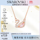 施華洛世奇（SWAROVSKI）SWAN 粉調天鵝女士項鏈女送女朋友生日禮物女5469989