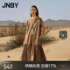 JNBY/江南布衣【花苞形態(tài)】夏連衣裙花苞裙A型寬松圓領(lǐng)無(wú)袖5O4G14810 216/臘粉駝色 M