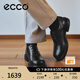 愛步（ECCO）德比鞋 2025年秋季新款商務(wù)皮鞋男鞋增高婚鞋 都市首爾522364 黑色52236401001 41