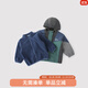 巴厘小豬（BALIPIG）男童沖鋒外套春秋款女童外衣寶寶秋冬季加厚保暖三合一兒童外套 兩件套松柏綠 110
