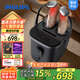 飛利浦（PHILIPS）泡腳桶足浴盆電動(dòng)按摩足浴桶智能恒溫殺菌加熱深桶過(guò)膝足療泡腳桶送男女友父母生日節日禮物3215F