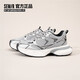 Semir女鞋春秋季厚底增高休閑運動(dòng)鞋百搭老爹鞋女SFYM251042 銀色 37