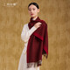 上海故事秋冬新款圍巾100%羊毛披肩柔軟送媽媽圣誕節生日禮物女保暖圍脖