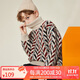 ASK JUNIOR男童毛衣2025冬季加厚保暖高領(lǐng)兒童毛衣針織衫線(xiàn)衫青少年