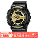 卡西歐（CASIO）手表 G-SHOCK潮流黑金 戶(hù)外運動(dòng)男表 黑武士電子表 GA-110GB-1A 店長(cháng)推薦