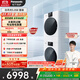 松下（Panasonic）【吳磊推薦】白月光5.0SE版 超薄洗烘套裝 純平全嵌10kg滾筒洗衣機全自動(dòng)+熱泵烘干機F2A1+F2AR1