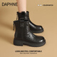 DAPHNE達芙妮厚底2026新款爆款春季女鞋舒適時(shí)尚百搭短靴馬丁靴女款靴子