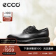 愛(ài)步（ECCO）休閑皮鞋 25年商務(wù)系帶正裝男鞋 混動(dòng)防水720 524784 黑色52478401001 41