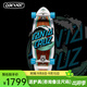 Carver【順豐發(fā)貨】聯(lián)名「海浪」Santa Cruz專(zhuān)業(yè)陸地沖浪板陸沖路沖刷街 30英寸 CX橋 PU支架款 可下碗池